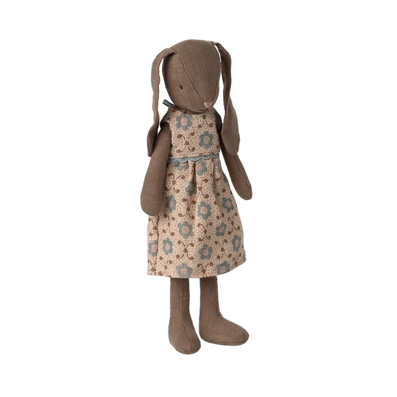 Maileg Bunny Size 2 – Brown Dress