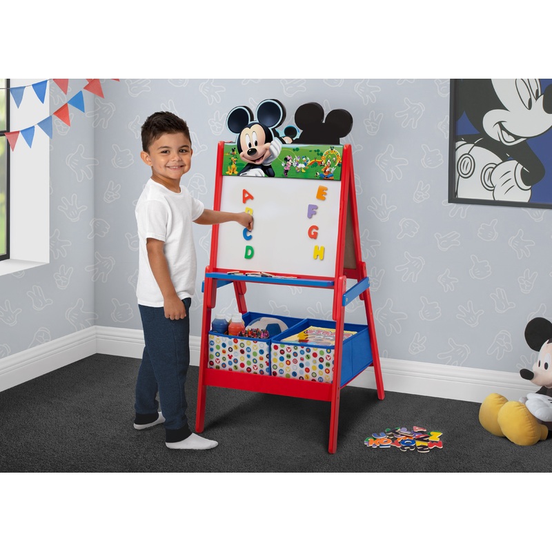 Mickey Mouse Wooden Double Sided Activity Easel