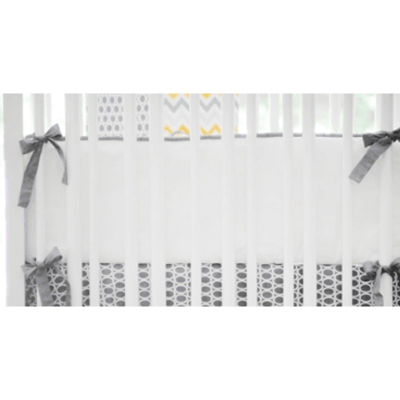 New Arrivals Mellow Yellow Crib Bumper