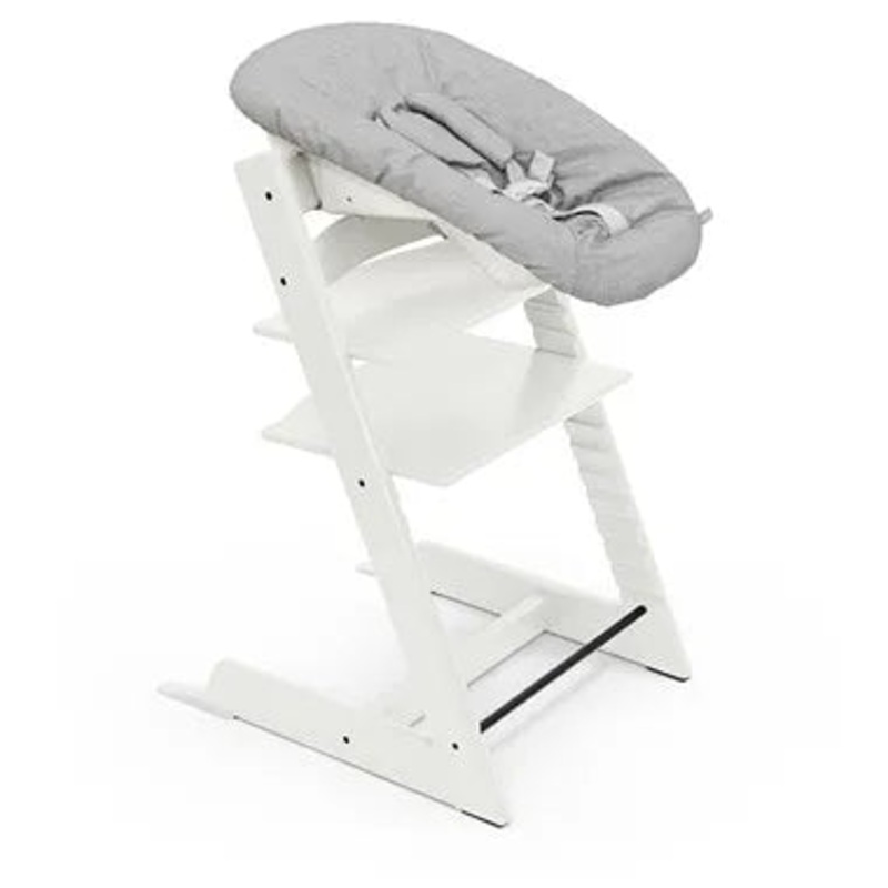 Tripp Trapp Newborn Bundle – White and Grey