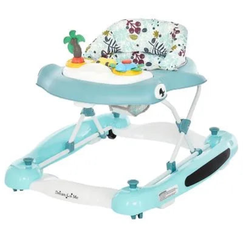 2-in-1 Aloha Fun Activity Baby Walker – Blue