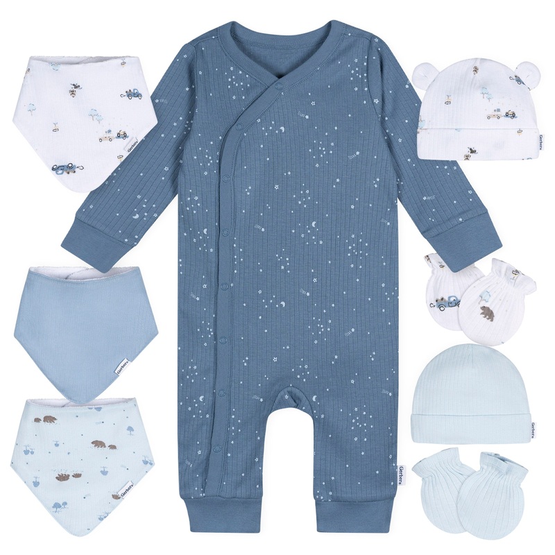 8-Piece Baby Boy Road Trip Bundle Set