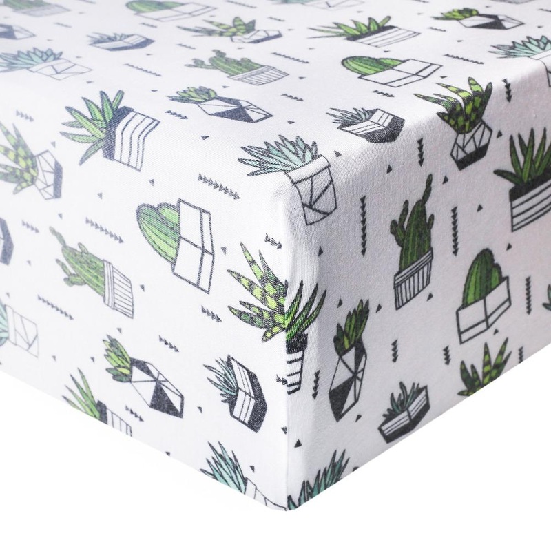 Copper Pearl Premium  Knit Fitted Crib Sheet | Shiloh