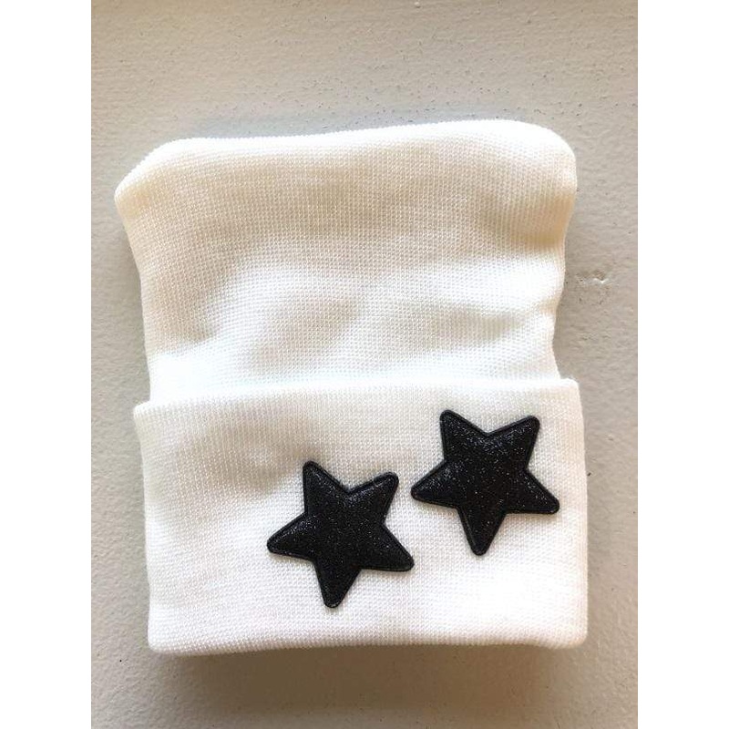 Gifted Baby NY Glitter Stars Hospital Hat
