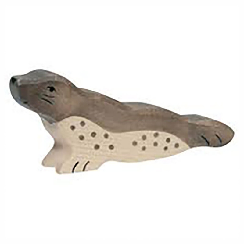 Holztiger Wooden Animal Seal Head Forward