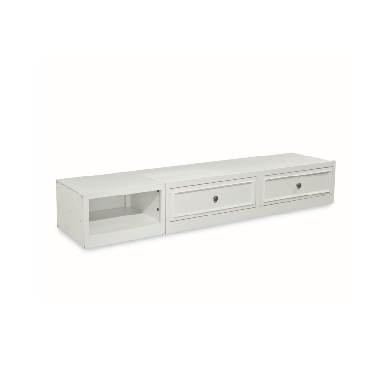 Madison Underbed Storage Drawer in Natural White