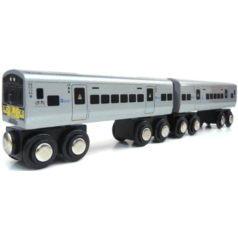 Munipals MTA LIRR Subway Train Cars – Set of 2