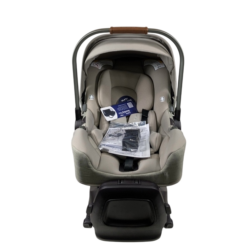 Nuna PIPA rx Infant Car Seat with RELX Base, 2024, Hazelwood