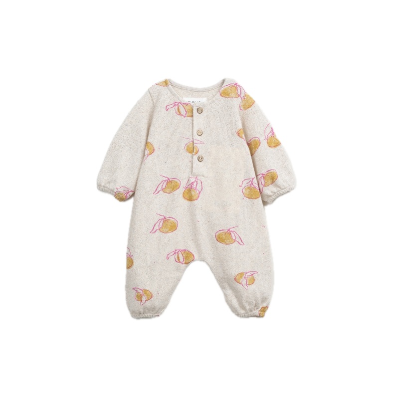 Play Up Jersey Jumpsuit – Oranges