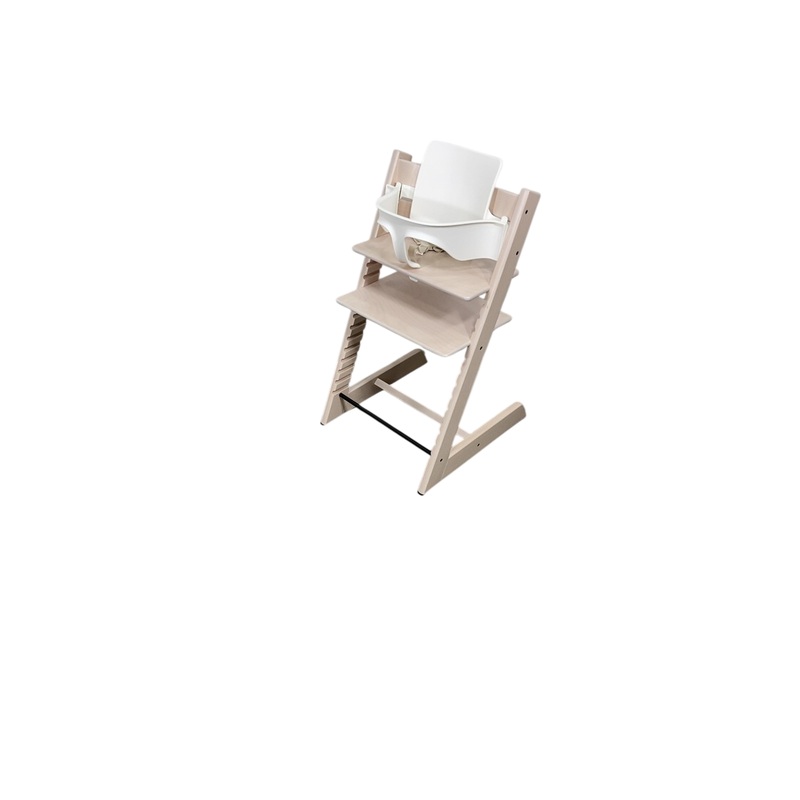 Stokke Tripp Trapp Complete High Chair, 2, Nordic Grey, Whitewash