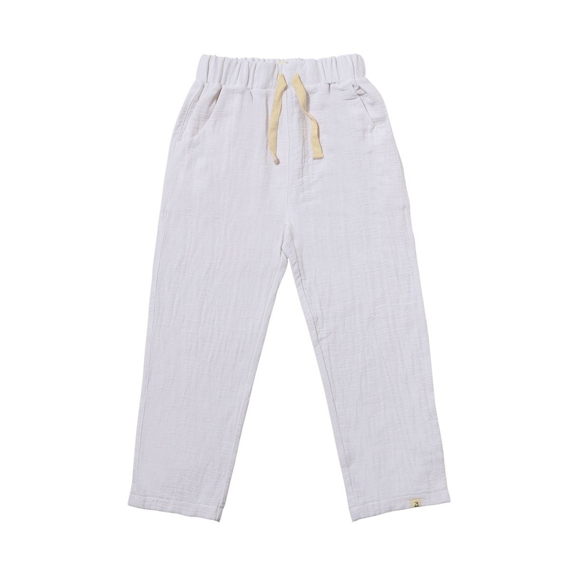 Bosun Gauze Pants – White