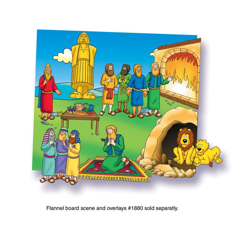 Daniel and the Lion’s Den Felt Set