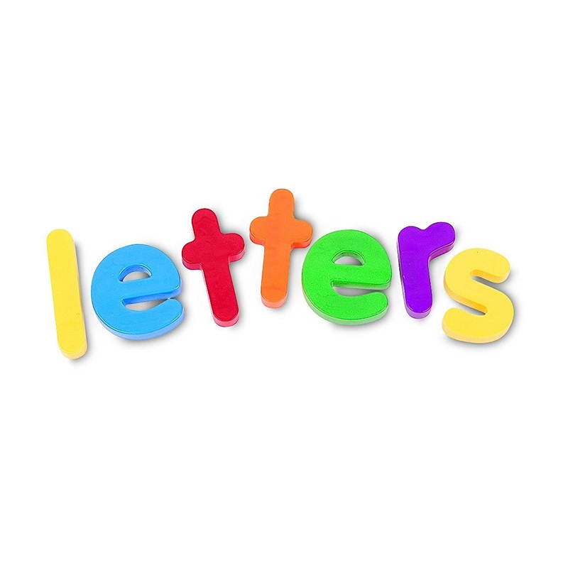 Jumbo Magnetic Letters In a Tub – Lowercase