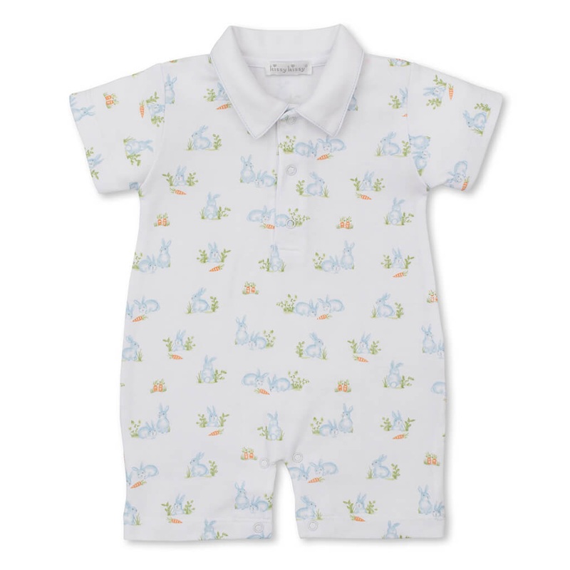 KKI Short Playsuit Baby Bunny Patch