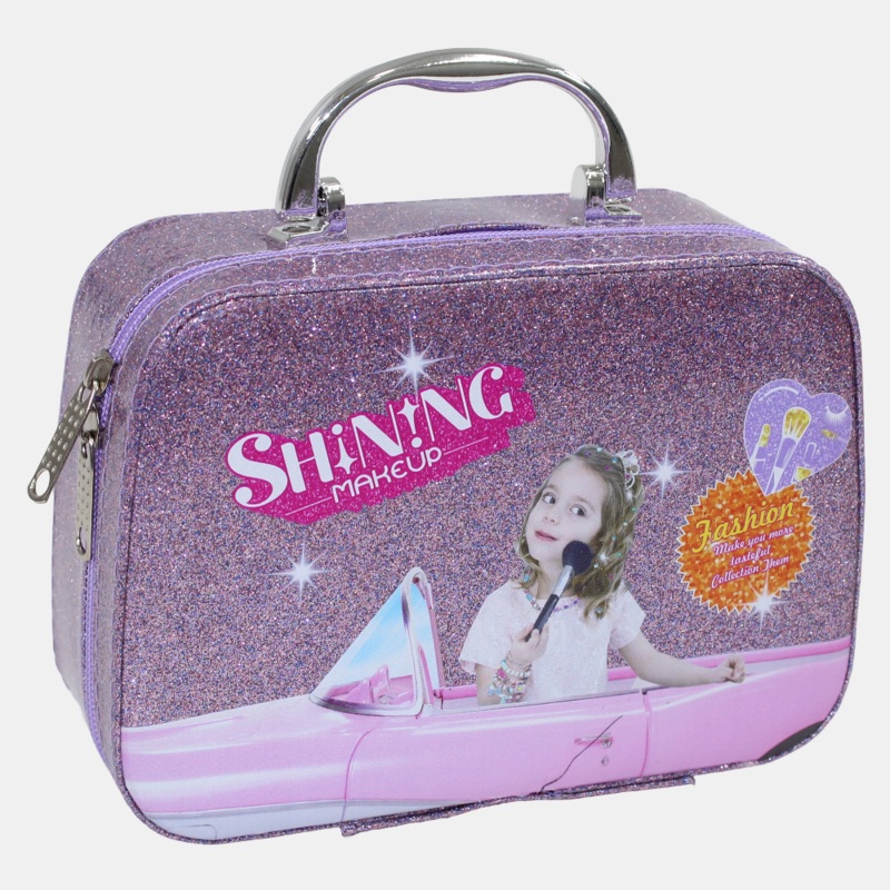 Portable Make-up Bag  3 Types Mixed – Purple