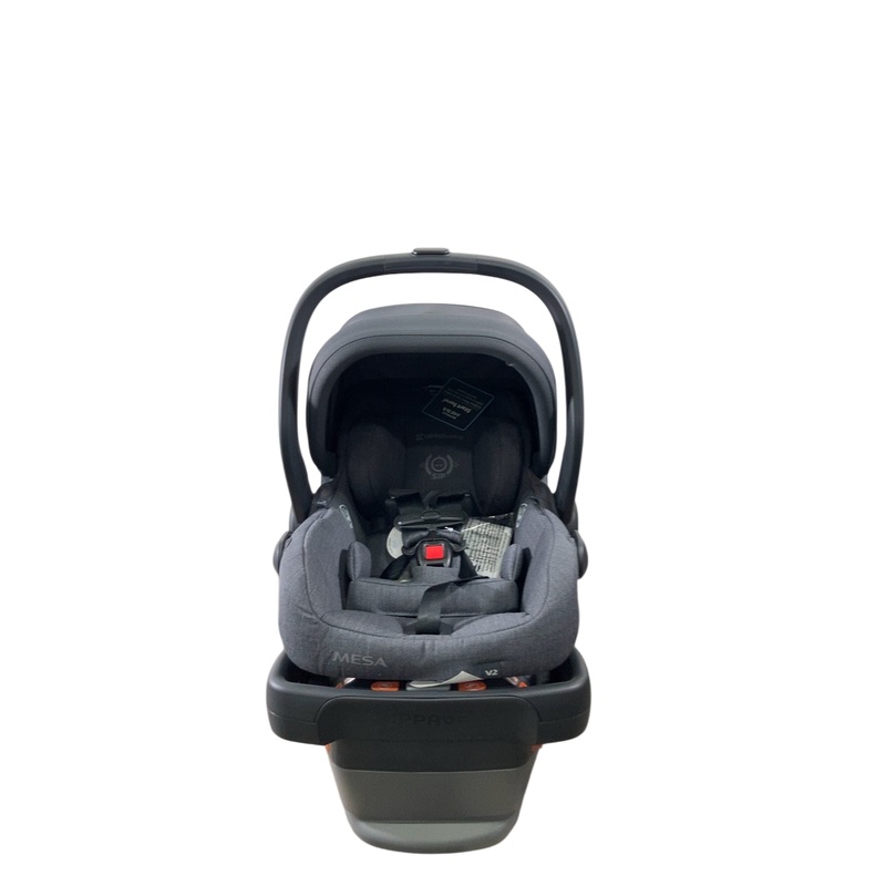 UPPAbaby MESA V2 Infant Car Seat, 2024, Greyson (Charcoal Melange)