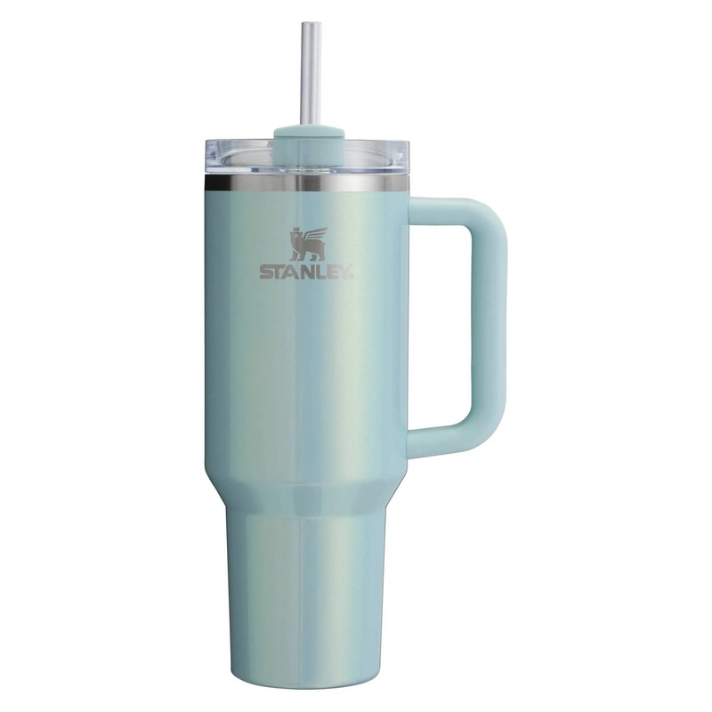 40 oz Stainless Steel H2.0 Flowstate Quencher Tumbler Blueberry Milk (See Description)