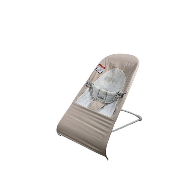 BabyBjorn Bouncer Balance, Beige/Gray, Light Gray Frame