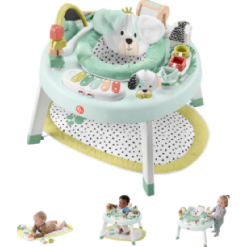 Fisher Price 3-in-1 Sit-to-Stand Activity Center, Snugapuppy