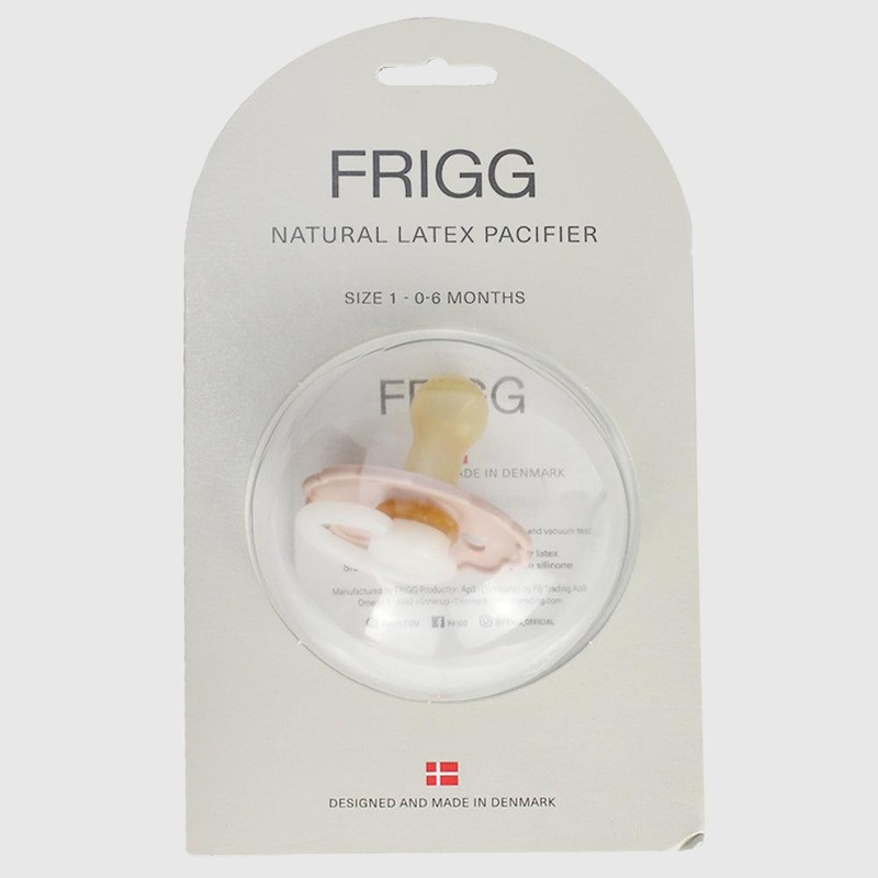 Frigg Daisy Natural Latex Pacifier 0-6 Months (Blush Night 1)