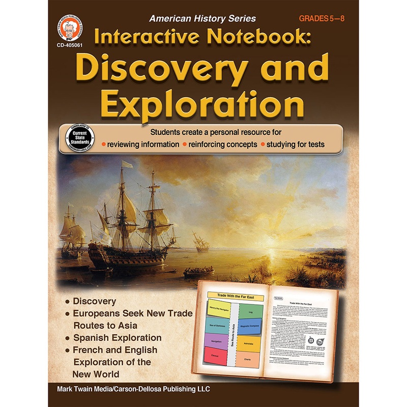 Interactive Notebook: Discovery and Exploration Resource Book, Grades 5 – 8