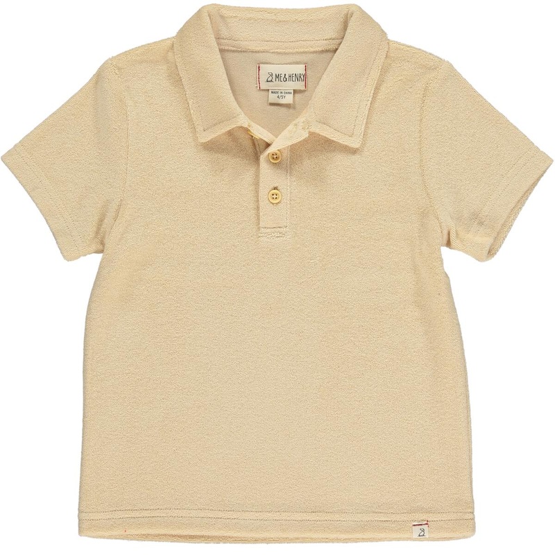 Me & Henry Watergate Terry Toweling Polo