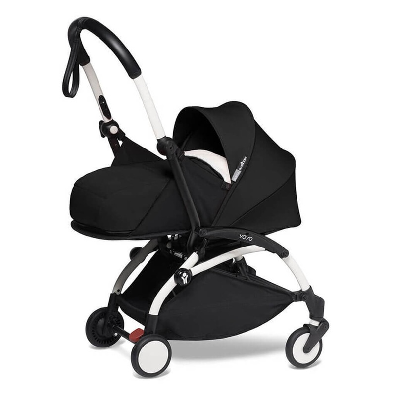 YOYO3 Stroller + Newborn pack White Frame