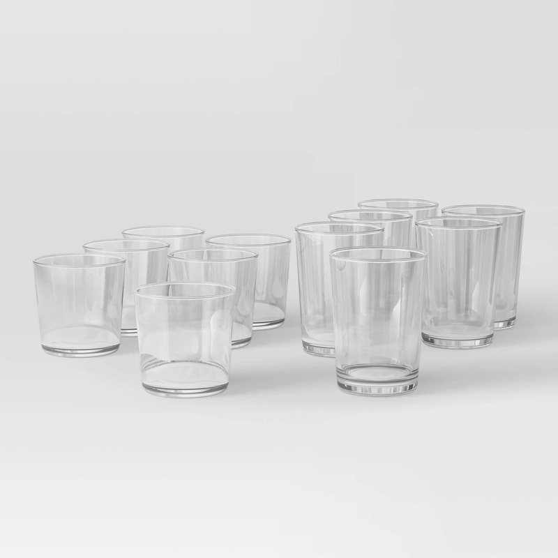 12pk Mixed Bower Tumbler Set