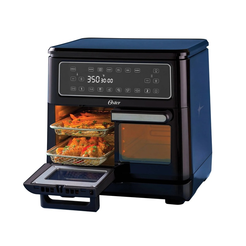 5-Quart Flex Dual Zone Air Fryer Oven Stainless Steel (See Description)