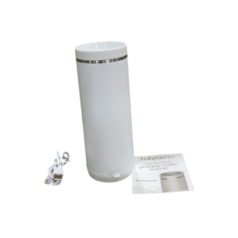 Baby Brezza Super Fast Portable Bottle Warmer, White