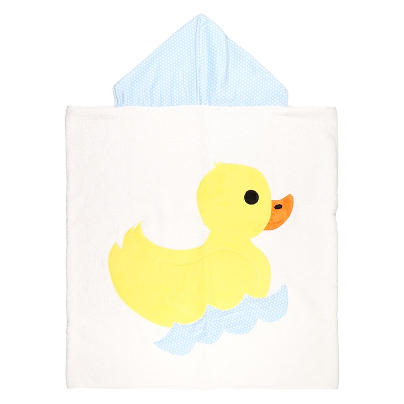 Big Towel Baby Blue Sprinkle Duck