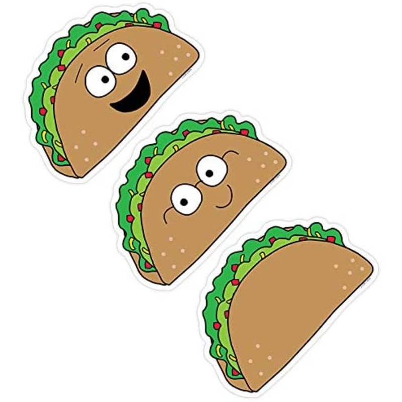 Creative Teaching Press Lets Taco Bout 6 in. Design Cut-Outs Pack of 36
