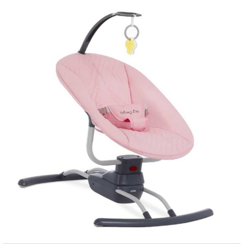 Dream On Me Comfort Me Swing with Music and Vibration, Dusty Pink