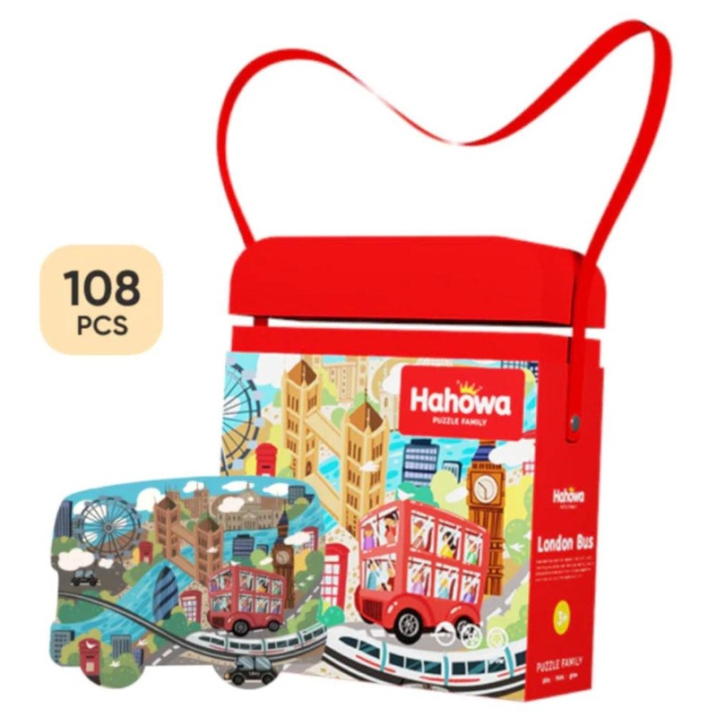London Bus Puzzle (108 Pieces)
