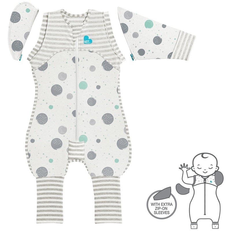 Love to Dream Swaddle UP Transition Suit, 0.2 TOG, Large – White