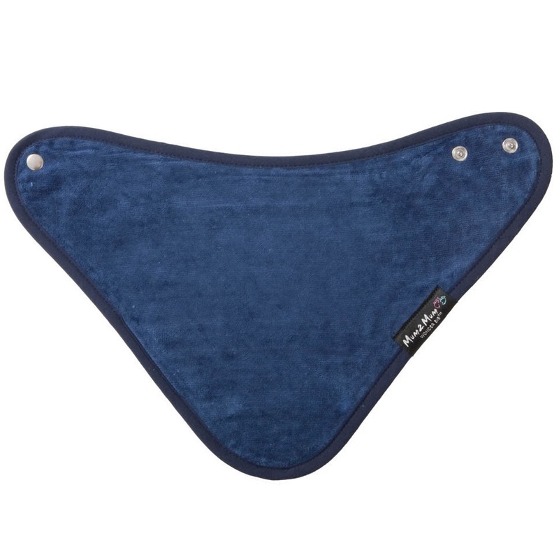 Mum 2 Mum Bandana Wonder Bib – Navy