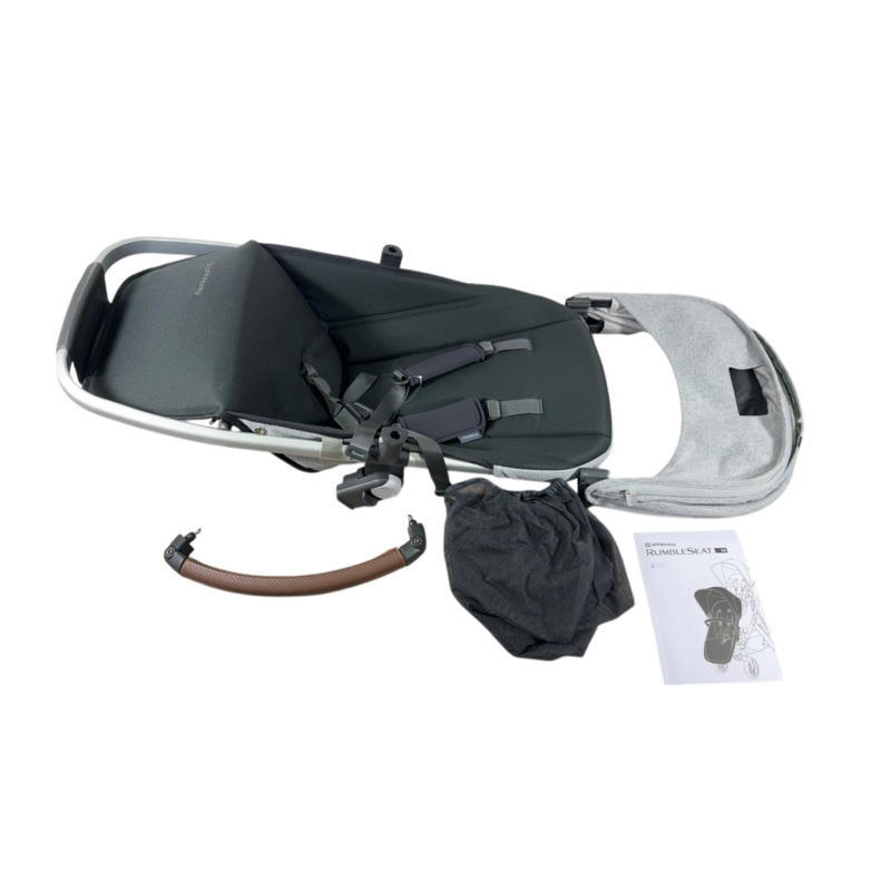 UPPAbaby VISTA RumbleSeat V2, 2015+, Stella (Grey Brushed Melange)