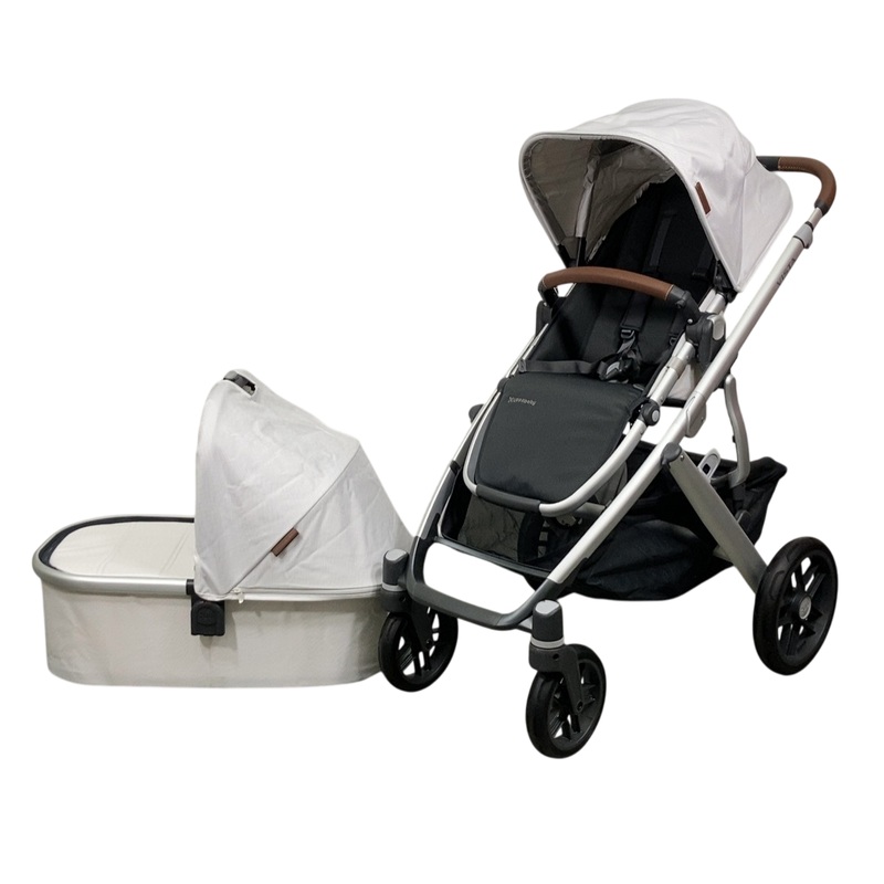 UPPAbaby VISTA V2 Stroller, 2022, Bryce (White Marl)