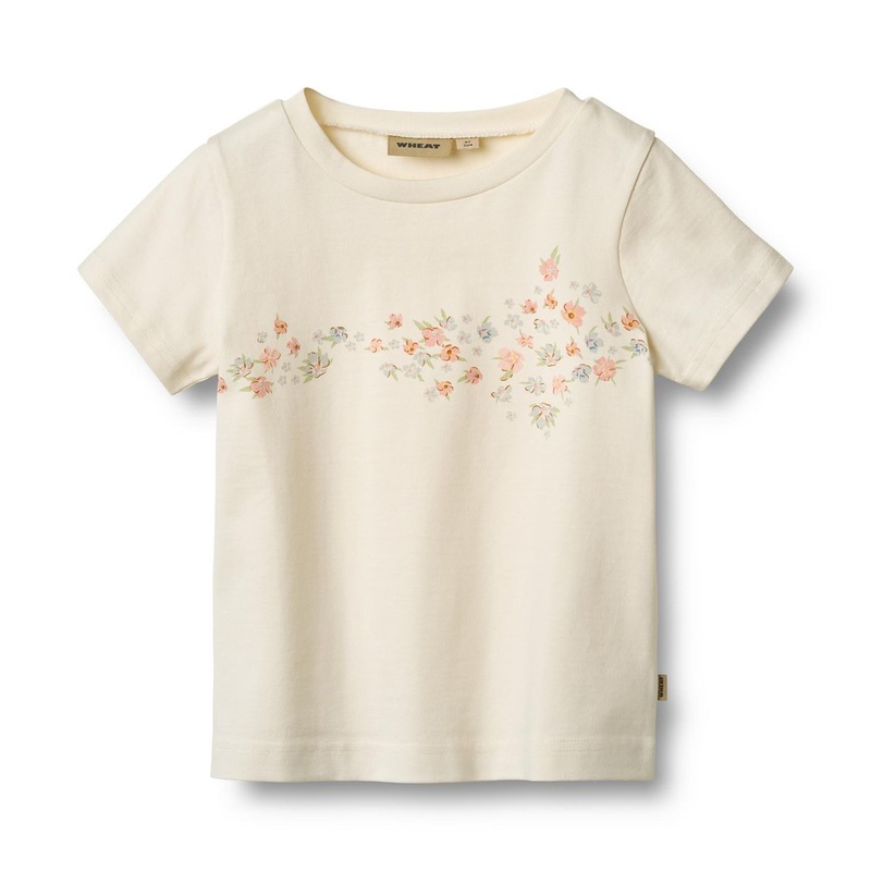 Wheat Tessa Floral Tee – Ivory