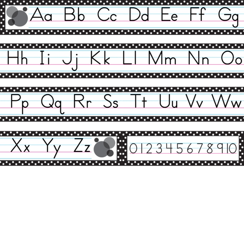 Black Polka Dots Traditional Printing Mini Bulletin Board