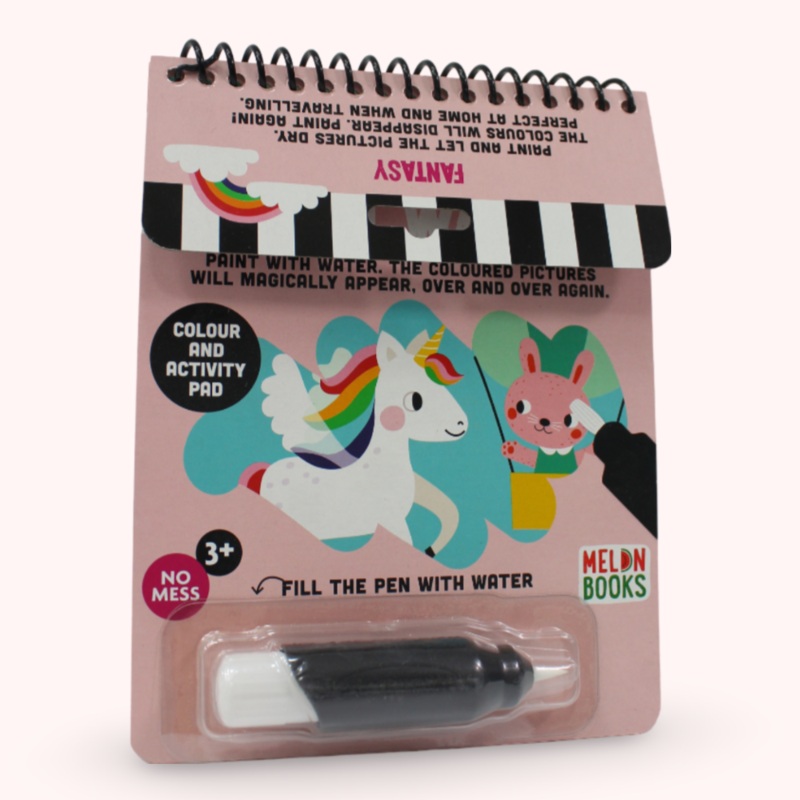 Color With Water  Fantasy Color and Activity Pad