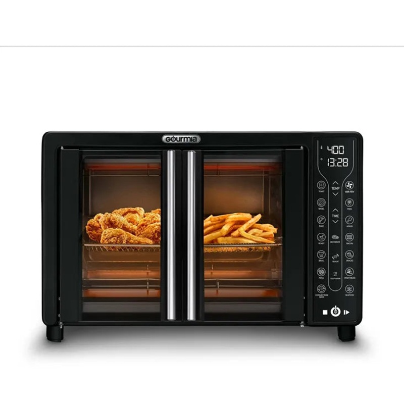 Gourmia GAF1290 Air Fryer Oven Rotisserie