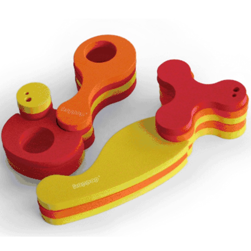 Hoppop Pipla Bath Toys – Multi Colors
