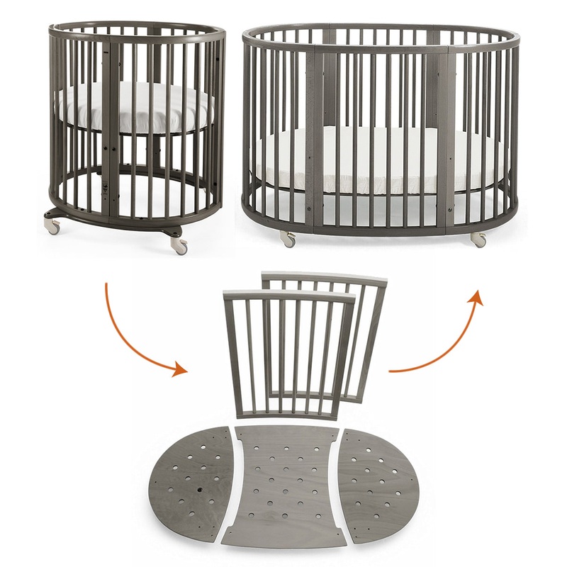 Stokke Sleepi Mini to Crib Complete Bundle – Hazy Grey