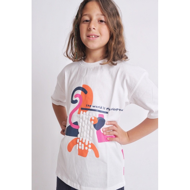 “The World Is My Playground” Short-Sleeved T-Shirt
