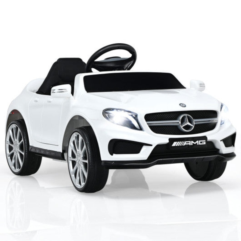 12V Electric Kids Ride on Car With Remote Control-White