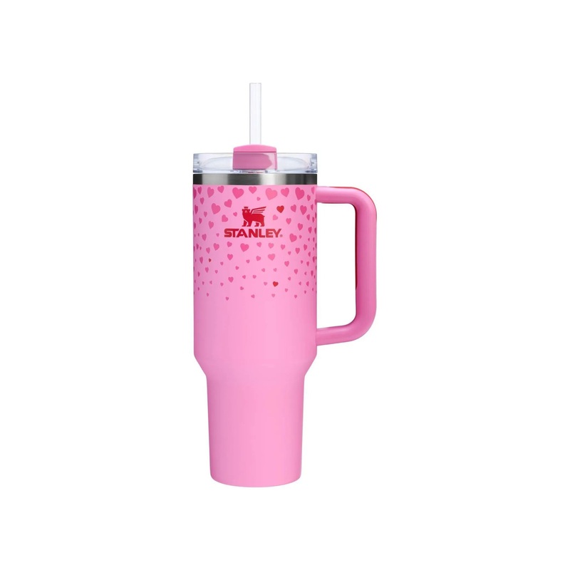 40 oz Stainless Steel H2.0 Flowstate Quencher Tumbler – Sweet Hearts (See Description)