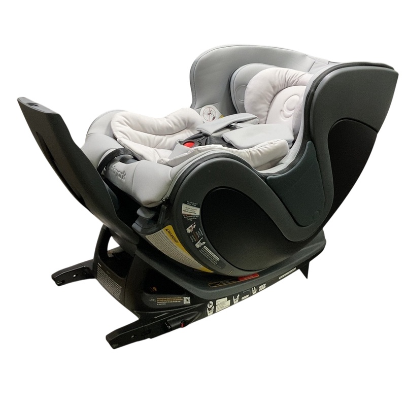 Babyark Classic Convertible Car Seat, 2024, Charcoal Grey/Glacier
