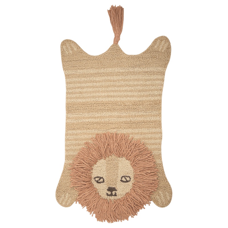 Crane Baby Lion Shape Rug