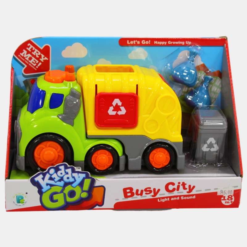 DHTS10332Busy City Truck With Ligh And Sound